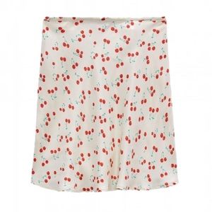 Zara Cherry Skirt